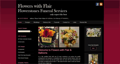 Desktop Screenshot of flowerswithflair.org